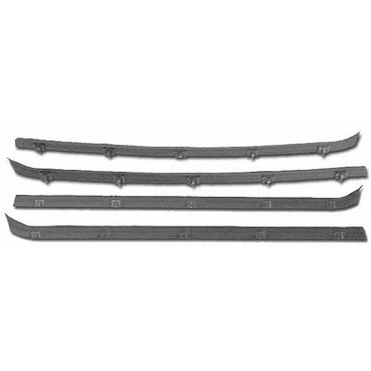 GMK4144423771S 4 Piece Set Window Felt Kit for 1973-1980 C/K Truck Front Door Only