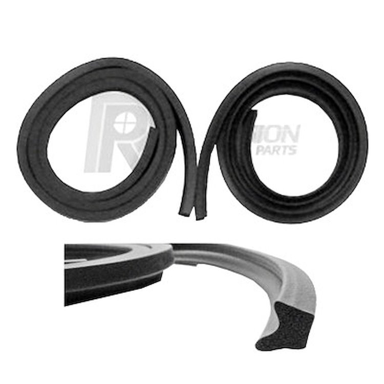 GMK4144425732P Left/Driver Side/Right/Passenger Side Pair Door Weatherstrips for 1973-1977 C/K Truck