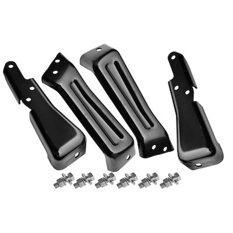 GMK4144807733S Rear Bumper Bracket Set for 1973-1987 GMC