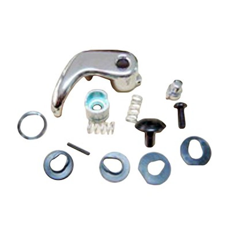 GMK414541989R Right/Passenger Side Vent Window Handle Kit for 1989-1991 R/V Truck With Black Lock Button