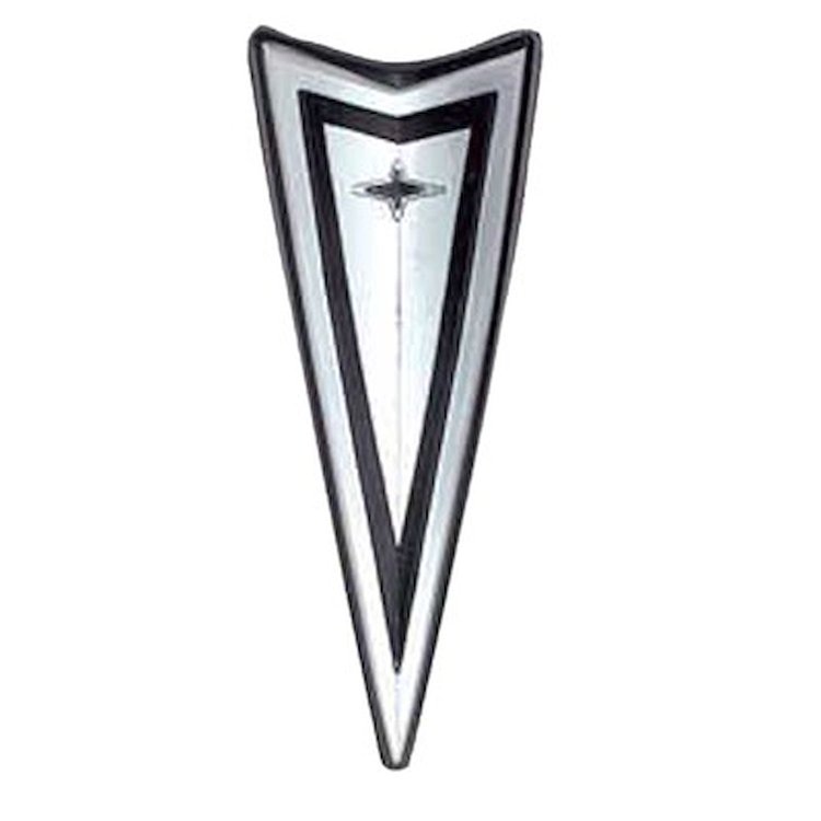 GMK432000367 Arearowhead Bumper Emblem for 1967-1968 Pontiac Firebird