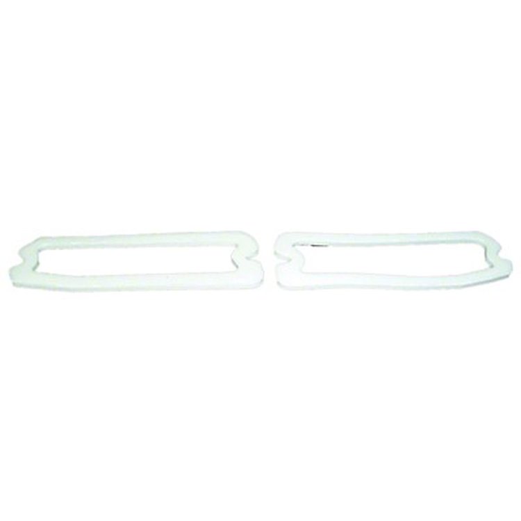 GMK432007268P Left/Driver Side/Right/Passenger Side Pair Park Lamp Lens Gaskets for 1968 Pontiac Firebird