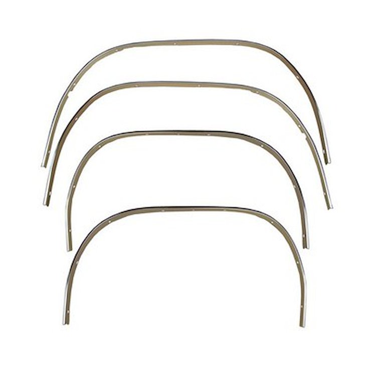 GMK432095069S 4 Piece Set Wheel Opening Molding Set for 1969 Pontiac Firebird