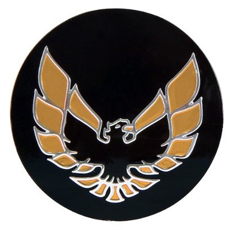 GMK432158878 Gold Bird Whell Center Cap Insert for 1978-1981 Firebird With Aluminum Wheel