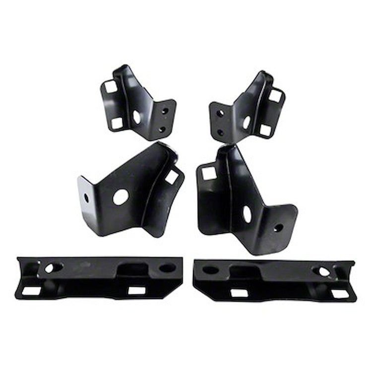 GMK432180770S Rear Bumper Bracket Set for 1970-1972 Pontiac Firebird
