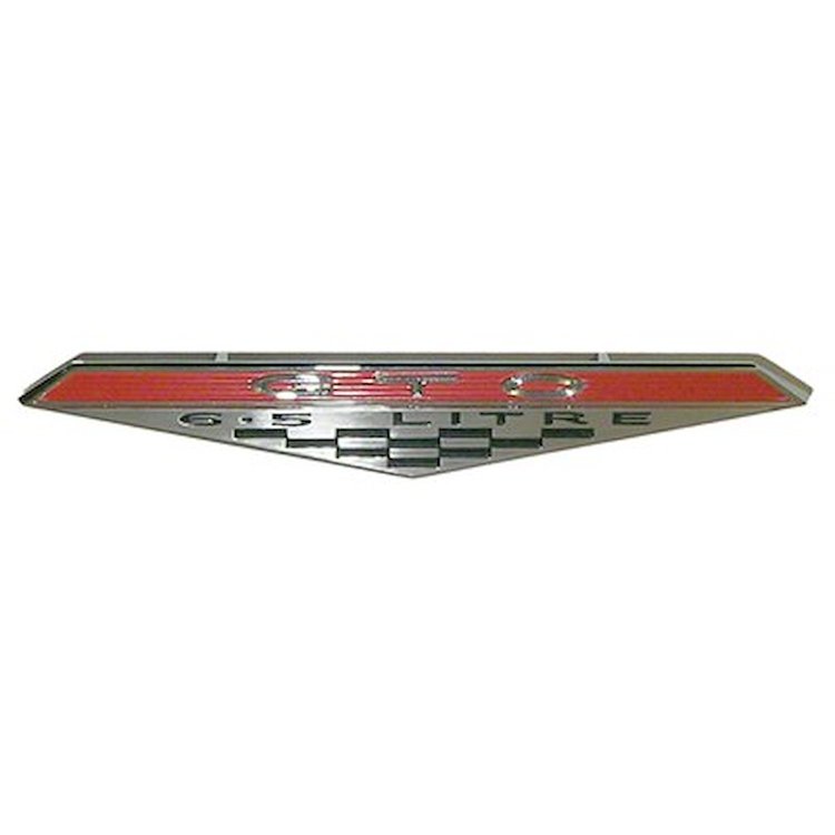 GMK4330130642 GTO 1965 Liter' 1964-1968 GTO Fender Emblem