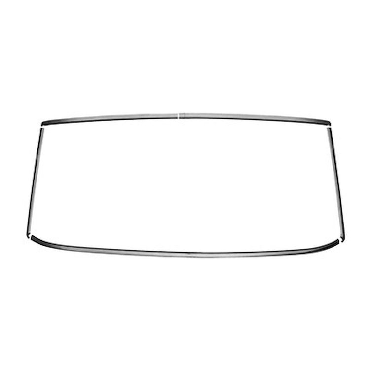 GMK433071564S 5 Piece Set Rear Window Reveal Molding Set for 1964-1965 Pontiac GTO