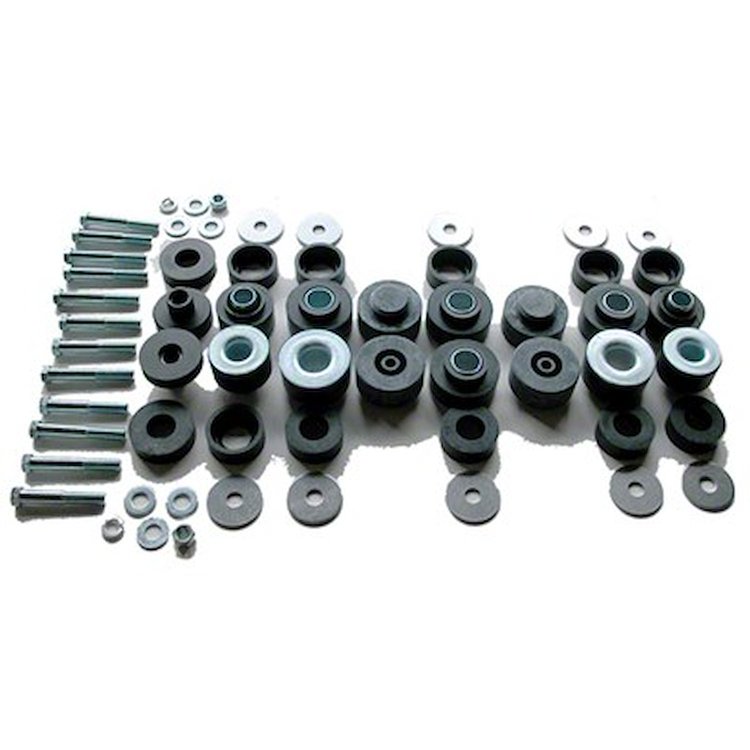 GMK4332990681S With Hardware 1968-1972 Pontiac Gm A-Body Except Convertible Body Bushing Set