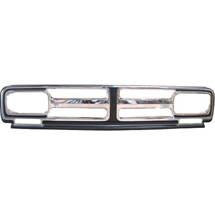 GMK4943049712 Hyundai Chrome With Black Accent Grille Frame for 1971-1972 GMC C/K Truck