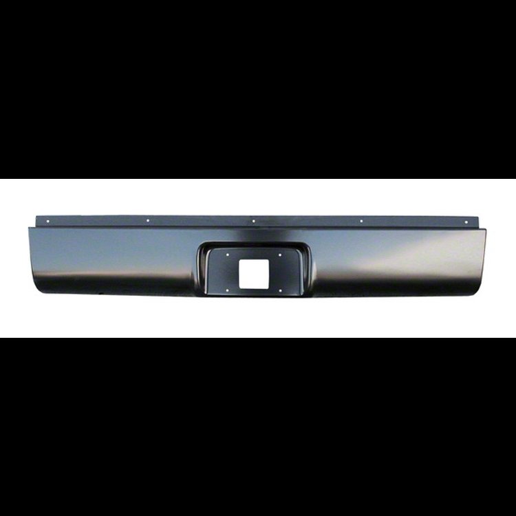 18-Gauge Steel Rear Roll Pan with Tag Pocket for 1999-2006 Chevrolet Silverado 1500 and GMC Sierra 1500 Fleetside Bed