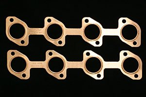 Pro Copper Exhaust Gaskets Ford 4.6L/5.4L Modular with 1.5" round ports
