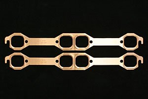 Pro Copper Exhaust Gaskets Small Block Chevy with 18° cylinder heads