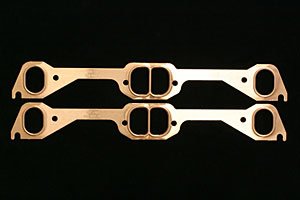 Pro Copper Exhaust Gaskets Pontiac V8 with D-port stock manifold or headers