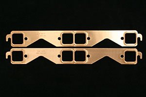 Pro Copper Exhaust Gaskets Small Block Chevy with 1.5" square ports