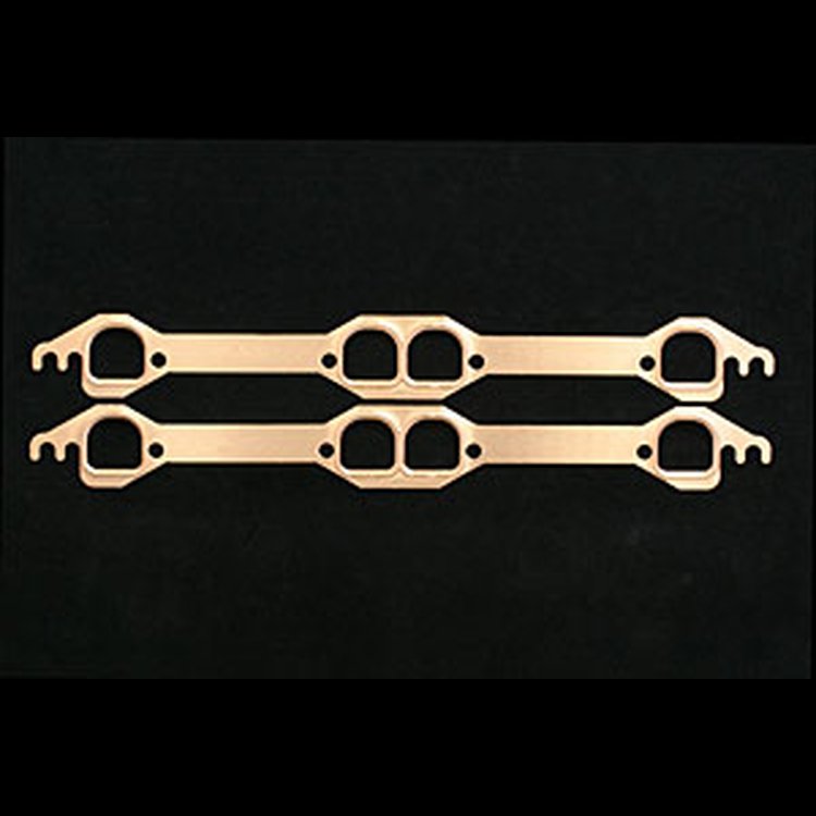 Soft Copper Header Gaskets For LT-1/ZZ 4 SBC -D- Port Heads