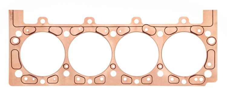 Titan Copper Head Gasket for Ford SVO C460/Early Design Pro-Stock Heads [4.630 x .077] - Left/Driver Side