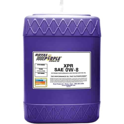 0W-8 XPR Synthetic Racing Oil