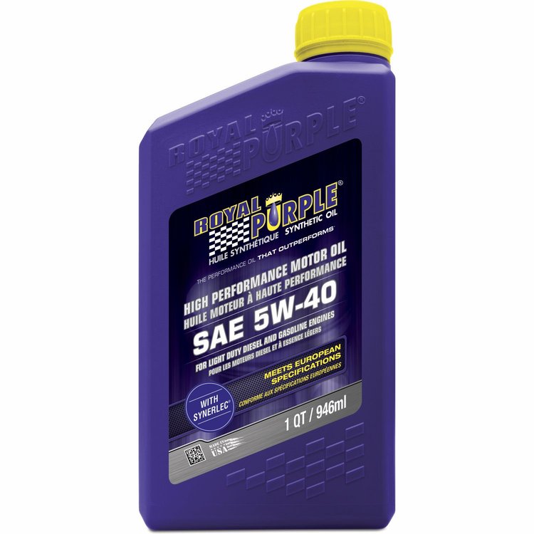 Royal Purple SAE 5W40 Syn SM GF-5 Quart