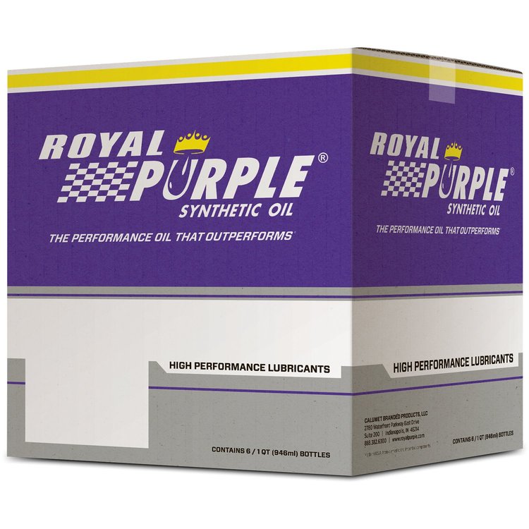 Royal Purple Max Cycle 20W50 Cycle Oil - 6 Quart Case