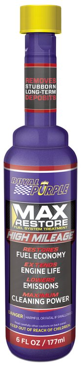 Max-Restore High Mileage Fuel System Treatment [6-oz. Bottle]