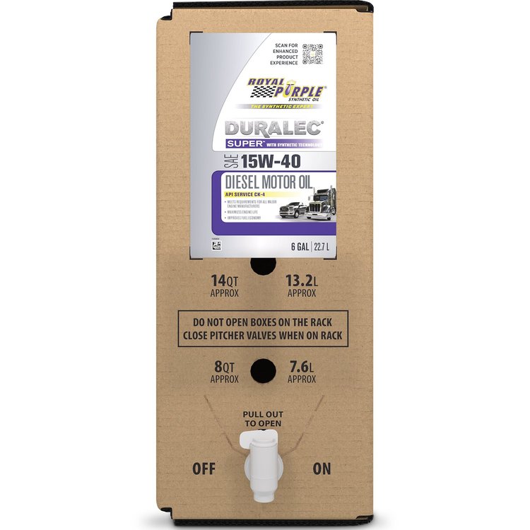 15W-40 CK-4 6-GAL BIB EA