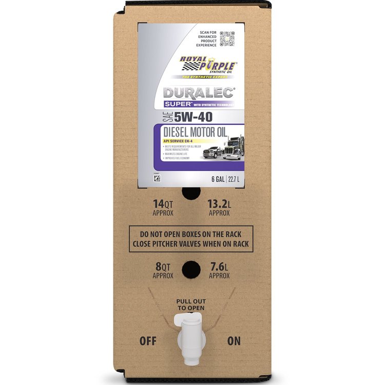 5W-40 CK-4 6-GAL BIB EACH