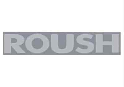 Decal Rear Window Etched Glass / Silver