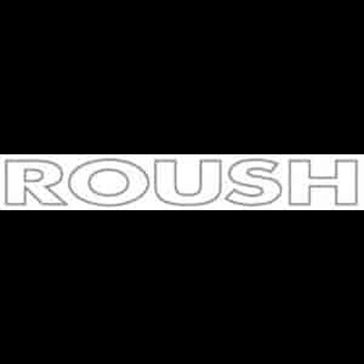 Front Windshield Roush Window Banner Silver