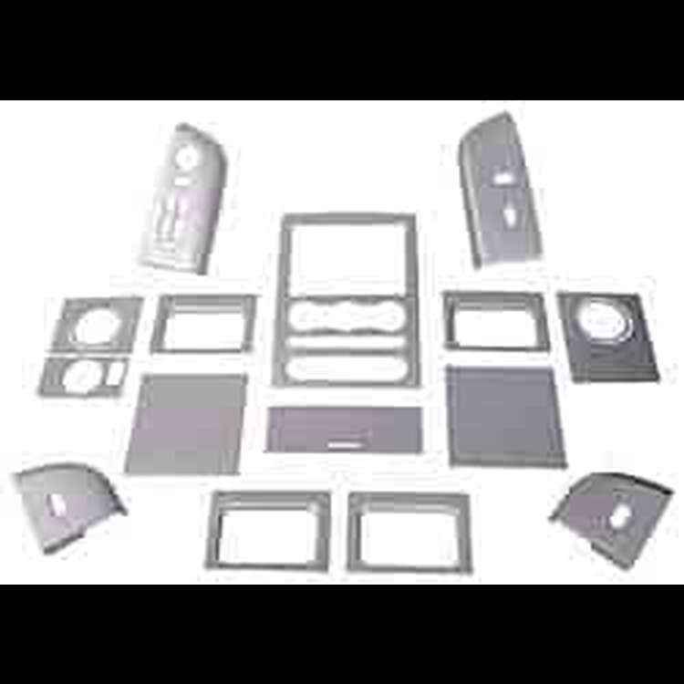 Interior Trim Kit Lariat SuperCab Brushed Aluminum