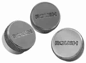 Billet AC Knobs with Roush Logo 2005-06 Mustang