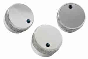 Billet AC Knobs with Green Lighting 2005-06 Mustang