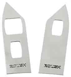 Billet Window Plates 2005-08 Mustang convertible