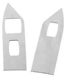 Convertible Billet Window Plates 05-07 Mustang