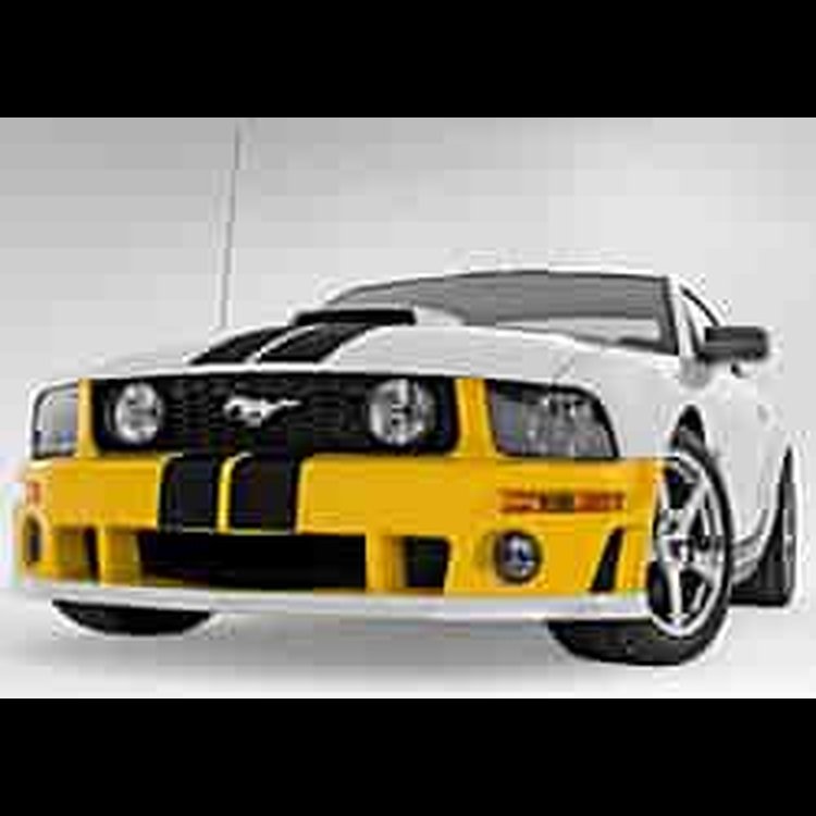 Front Fascia Kit 05-07 Mustang GT Performance White HP
