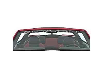 Front Windshield Roush Window Banner White