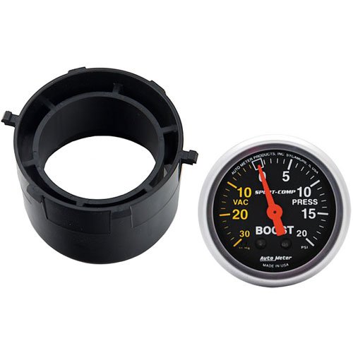 Vent Gauge Pod And Gauge Kit Includes: Vent Gauge Pod