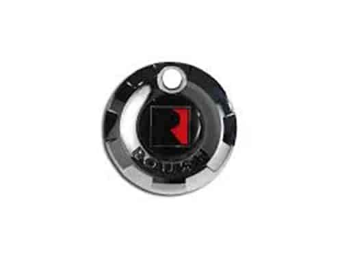 Decklid Badge ROUSH Block R Chrome