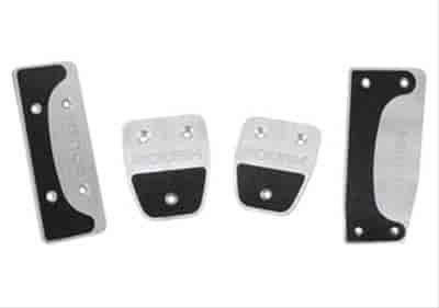 Billet Pedal Kit w/ Rubber Grips Manual Transmission