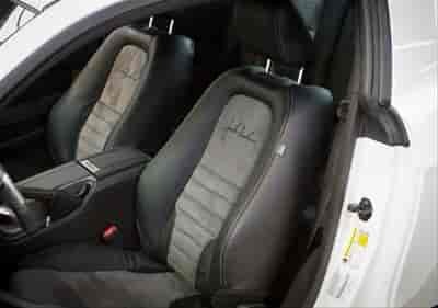 LEATHER SEATING BLACK W/B