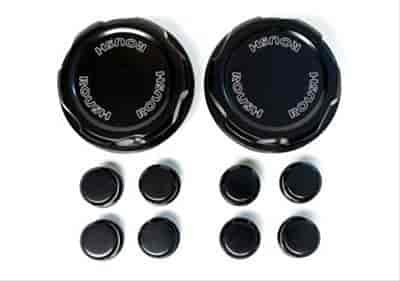 Strut Tower Cap Billet Black Bright Dipped Anodized 2011 Mustang