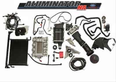 Supercharger Kit Phase 3 Calibrated 675HP Black R2300 - ALUMINATOR