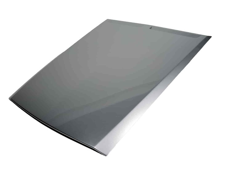 2015+ Mustang ROUSH Hood Scoop - Ingot Silver UX