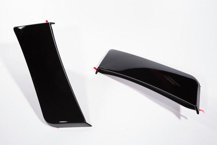 2015-Up Mustang ROUSH Quarter Panel Side Scoops - Black