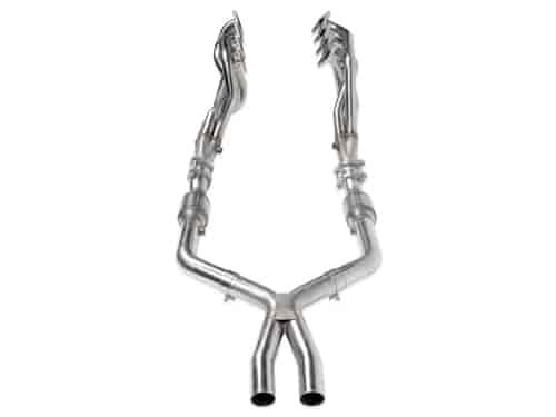 2005-2010 Ford Mustang GT 4.6L V8 1-5/8-inch by 2.5-inch Headers with 2.5-inch X-Pipe and High-Perfo