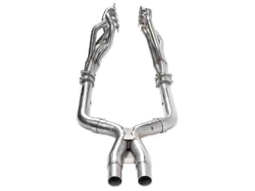 2007-2010 Ford Shelby GT500 5.4L V8 1-3/4-inch by 3-inch Headers with 3-inch by 2.5-inch Off-Road X-