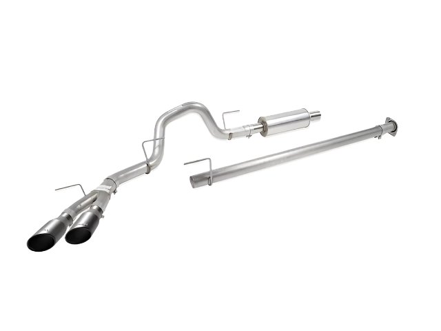 Side-Exit Cat-Back Exhaust System for 2015-2020 Ford F-150 5.0L/3.5L/2.7L [Black Tips]