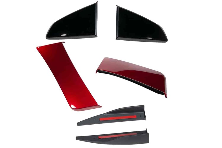 Mustang Ingot Silver 3-Piece Body Kit