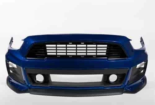2015+ Mustang Complete ROUSH Front Fascia Kit - Lightning Blue N6