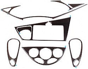 Dash Trim Kit Ford Focus Genuine Carbon Fiber