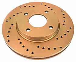 Focus Brake Rotor LH Front - crossed drilled